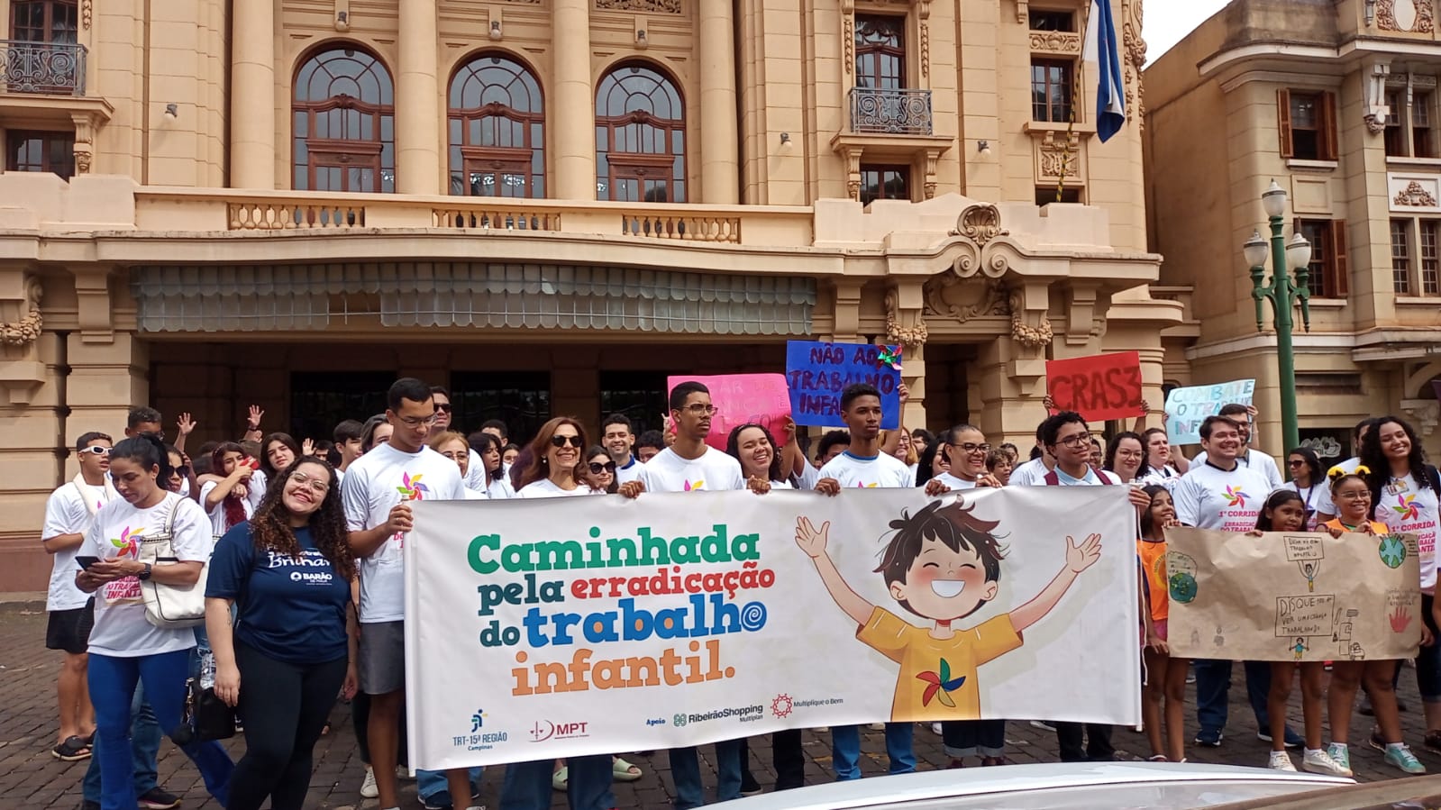 Caminhada pela Erradicação do Trabalho Infantil de Ribeirão Preto SP - Imagem 1